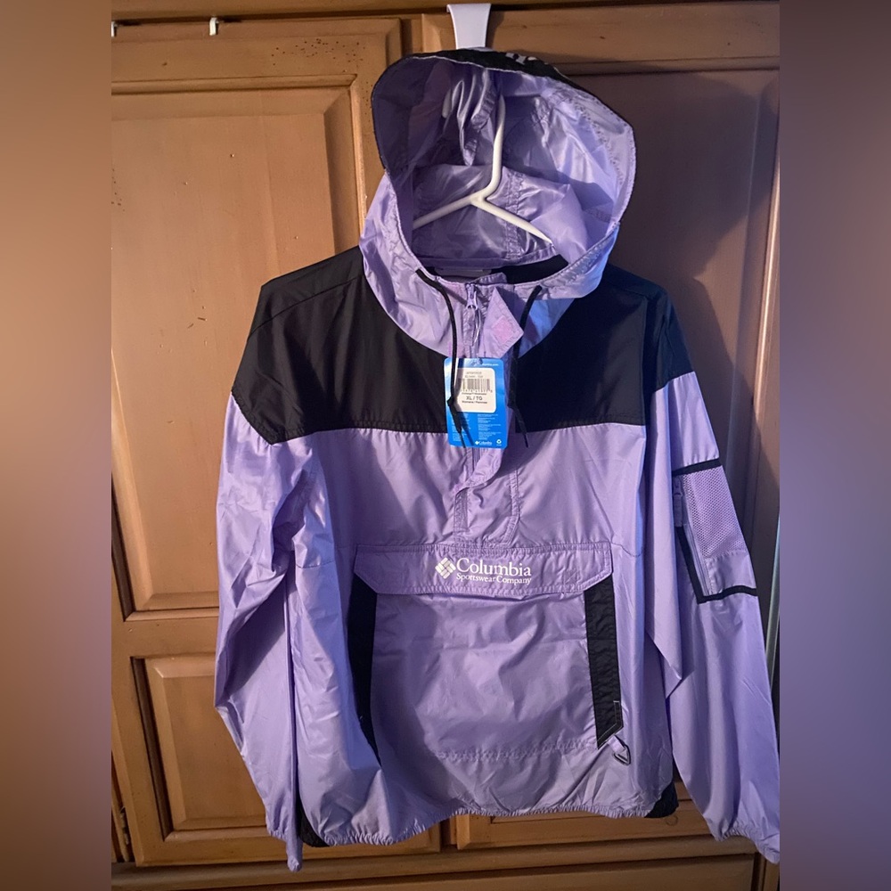 Columbia Purple and Black Jacket - new with tags!